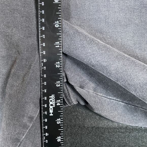 Levi Strauss Signature Women Jeans Black Heritage High Rise Kick Boot Stretch 16 - Picture 8 of 13